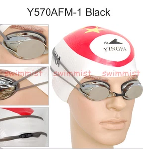 ¡NUEVAS GAFAS DE NATACIÓN YINGFA Y570AFM NEGRAS ANTINIEBLA PROTECCIÓN UV ESTILO CLÁSICO!! - Imagen 1 de 1