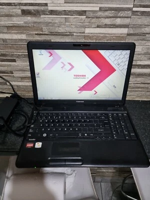 H1802 Toshiba Satellite Pro C660D-181 AMD E-350 1.60 GHz Laptop 6gb Ram 320gb Hd - Image 1 of 4