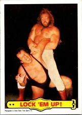 1985 Topps Titan Sports WWF Lock 'Em Up Card #23 See Scan