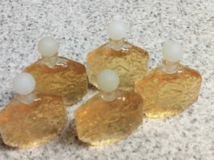 Lot of 5 vintage Jean-Charles Brosseau Ombre Rose mini bottles, 5 ml / 0.16 oz. - Picture 1 of 2