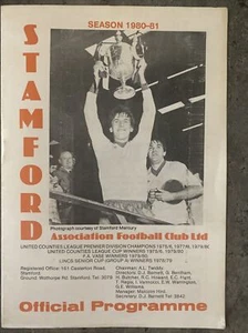 Stamford v Potton United 14/02/1981 ( United Counties League ) - Picture 1 of 3