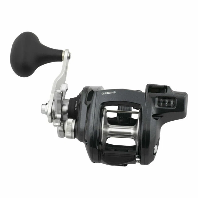 Shimano Tekota A 300-400 Line Counter Conventional Reel - Black (TEK401HGLCA)