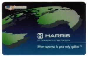 Harris - RF Communications Division "Erfolg..." PROOF Telefonkarte - Bild 1 von 1