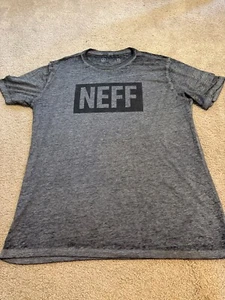 Camiseta NEFF Para Hombre Simple Gráfico Logo Manga Corta Gris X-Grande Nueva Sin Etiquetas - Imagen 1 de 5