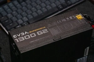 EVGA SuperNOVA 1300 G2 80+ Gold PSU – No CPU and Power Cable - Photo 1/4