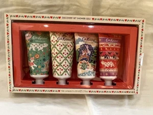 Cath Kidston SHOWER GEL GIFT SET - 4 ASSORTED SCENTS 1.7 Oz EACH NEW NIB - Picture 1 of 2