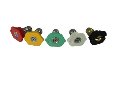 AMERICAN AIRLESS Pressure Washer Nozzles 5 Pack 2.0 2.5 3.0 3.5 4.0 4.5 5.0 5.5 6.0 6.5 Tips