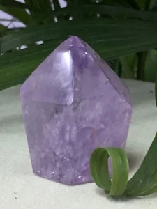 Polished Amethyst Point Cluster Geode Crystal Quartz Amethyst Specimen Reiki. - Picture 1 of 1