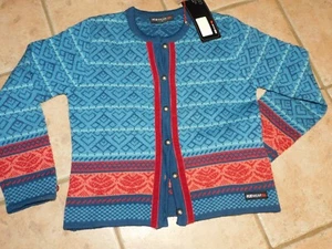 ICEWEAR KIDS GIRL NORDIC PURE WOOL SWEATER SIZE M, NWT - Picture 1 of 12