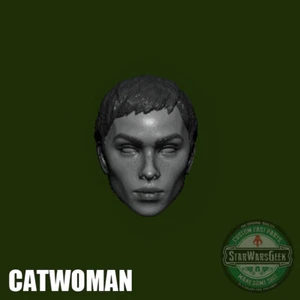 Figura de acción Zoe Kravitz Selina Kyle Batman 2022 cabeza personalizada 4" 6" 7" 12" DC - Imagen 1 de 1