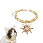 Collier de chaton perle artificielle collier réglable mariage