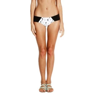 ZINKE Women's Black Lace Over-Lay Luella Hipster Bikini Bottoms $77 NEW - Picture 1 of 1