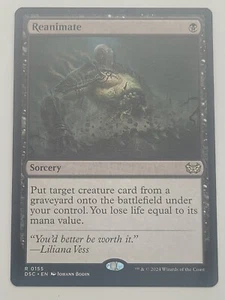MTG Commander DSK R Reanimate #0155 - Picture 1 of 4