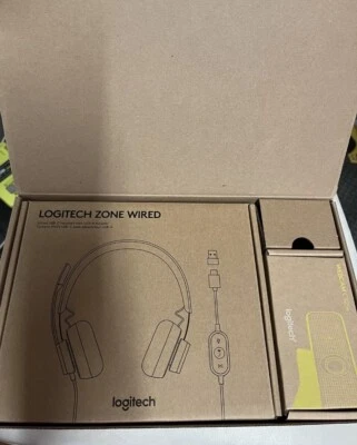 Logitech Zone Teams Wired Noise Cancelling On-ear Headset with C925e Webcam - Vi - Image 1 of 2