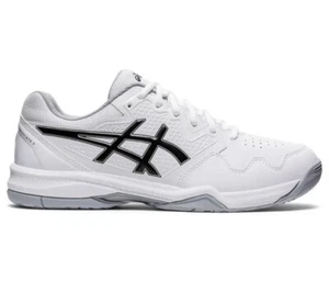 Zapato de tenis para hombre Asics Gel Dedicate 7 blanco/negro 1041A223-100 nuevo pickleball - Imagen 1 de 6