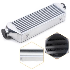 27"x7"x4" FMIC Universal Aluminum Turbo Intercooler 3'' inlet / outlet tube fin - Foto 1 di 11