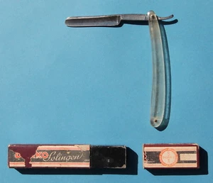 Vintage JA HENCKELS 78 1/2 Solingen Zwillingswerk Solingen Rasiermesser & DORKO Box  - Bild 1 von 6