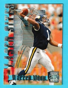 1996 Stadium Club Laser Stats Member's Only Warren Moon Vikings #LS8 (KCR) - Picture 1 of 2