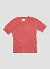 Nigel Cabourn Pocket Military Short Sleeve T-Shirt Vintage Red Various Sizes