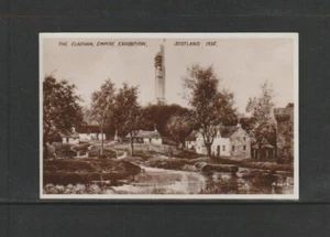 Postcard-Glasgow Bridges-Bridge in Bellahouston Park-1938 Empire Exhibition - Picture 1 of 2