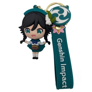 VENTI BARBATOS Genshin Impact 2 in. 3D Action Figure Key Chain (Figurine) - Picture 1 of 3