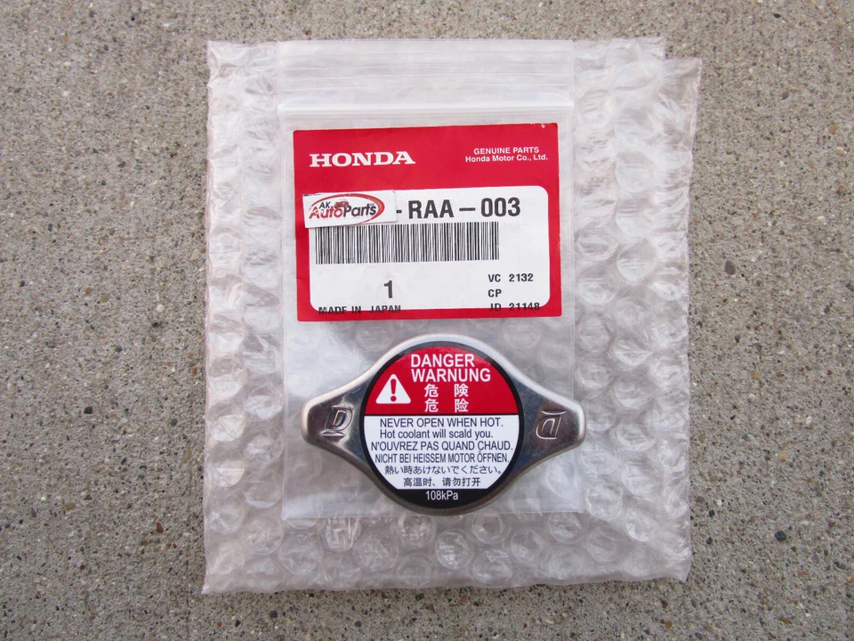 FITS: 15 - 20 HONDA FIT RADIATOR FLUID FILLER CAP OEM BRAND NEW - Image 1 of 3