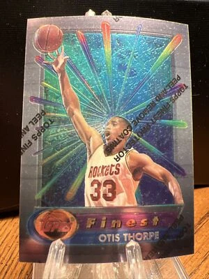 1994-95 Finest Houston Rockets Basketball Card #295 Otis Thorpe - Изображение 1 из 2