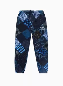 Teddy Fresh Quilted Patchwork Sweat Pants Joggers Brand New 3X with tag sold out - Picture 1 of 6