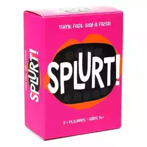 Splurt Card Game Splurt! Party Card Game Think Fast Say it First Board Game - Picture 1 of 1