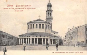 2740) ROVIGO CHIESA DELLA ROTONDA BICILCLETTA E PASSANTI. - Picture 1 of 1
