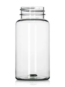 150 CC Clear PET Plastic Pill Packer Round Bottle 38/400 Neck - CASE OF 410 - Picture 1 of 5