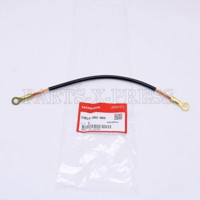 CABLE DE TIERRA ORIGINAL NUEVO HONDA CIVIC 1996-2000 DEL SOL 1994-97 32610-SR3-960 Foto 1 de 4