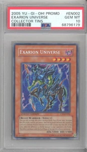 PSA 10 - Tarjeta Yu-Gi-Oh - CT2-EN002 - UNIVERSO EXARION (secreto raro) - GEMA COMO NUEVA - Imagen 1 de 2