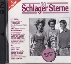 50 Schlager Sterne - Rex Gildo, Peter Kraus, Ibo - Doppel-CD-51- near mint - Bild 1 von 2