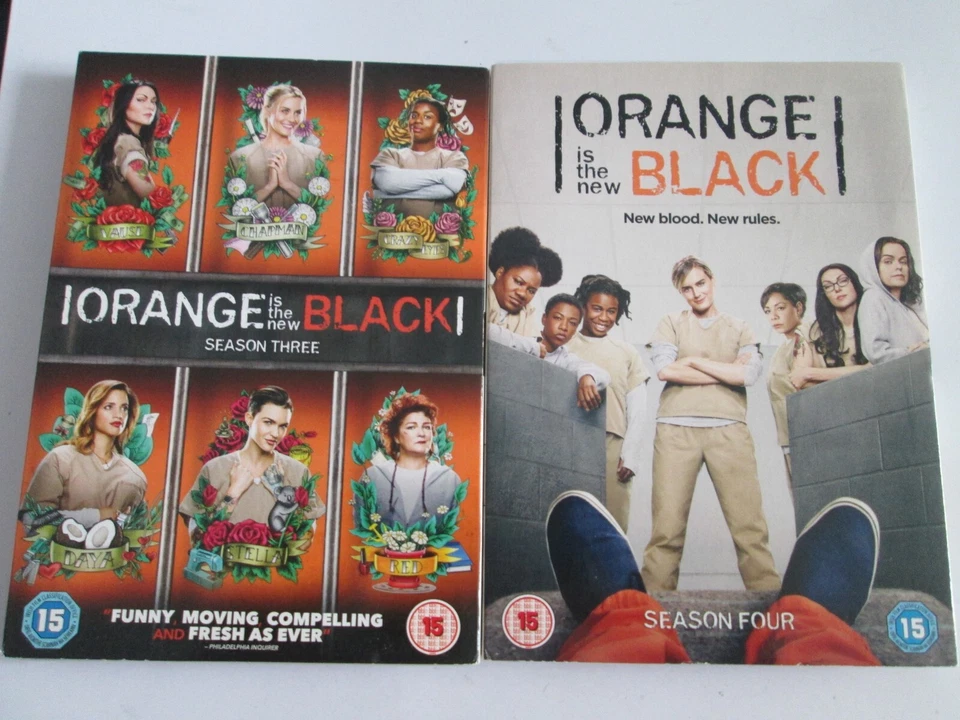 Orange Is The New Black - Complete Series 3 & 4 (DVD BOX SETS) NEW AND SEALED - Image 1 of 1