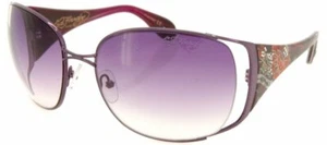 Ed Hardy Sunglasses Lola - Satin Purple with Case and Box - Picture 1 of 3