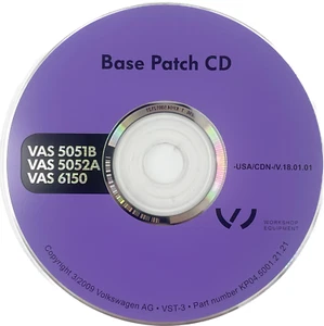 Volkswagen Base Patch CD KP04.5001.21.21 V.18.01.01 for VAS 5051B 5052A 6150 - Picture 1 of 2
