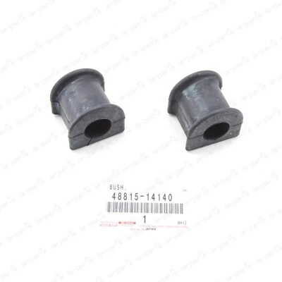 GENUINE TOYOTA 4RUNNER LEXUS GX470 REAR STABILIZER BAR BUSHING 48815-14140 2PCS - Image 1 of 4