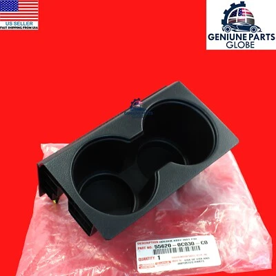 正品 原始设备制造商 丰田 TUNDRA SEQUOIA 仪器面板杯架 55620-0C030-C0 — 第 1/4 张图片