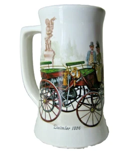EUC Vintage McCOY Keramik Sammler Serie Stein Becher 1886 Daimler 6" hoch  - Bild 1 von 12