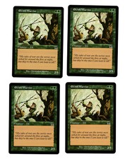 4x Elvish Warrior EX Onslaught Mtg Magic EDH 4x x4