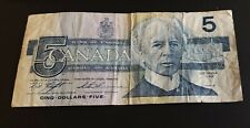 Canada 1986 $5 Knight - Thiessen ANN6573526 Banknote