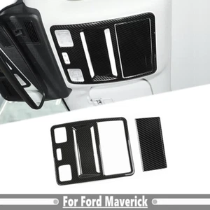For Ford Maverick 2022-2025 Carbon Fiber Interior Reading Light Lamp Cover Trim - Bild 1 von 12