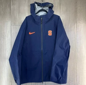Nike Syracuse Team Issued Gore-Tex Full Zip Hooded Jacket Men’s Size Medium - Picture 1 of 12