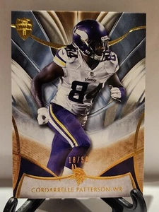 2014 Topps Supreme Sepia Cordarrelle Patterson /50 #94 Falcons - Picture 1 of 3