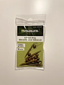 Kit Chod Rig Beads and Sleeve Radical camo green by 5 PROMOTION ETE BIG SAVE - Photo 1/6