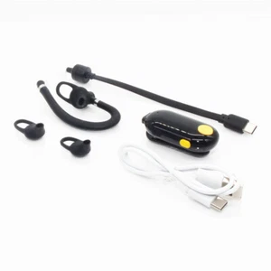 UHF 400-470MHz 0.5W Mini Walkie Talkie Ear Hanging Two way Radio Model Headset - Zdjęcie 1 z 11