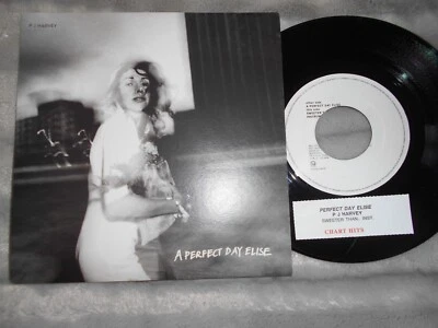 P J Harvey  Perfect Day Elise NM 7" Jukebox Promo 1998 A1 B Loud Sweeter Than + - Image 1 of 4