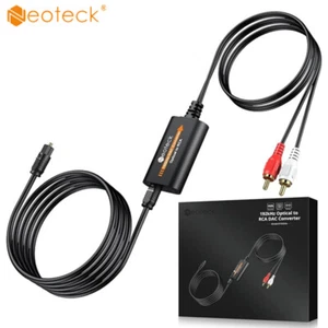 Neoteck DA Wandler 192kHz Digital Zu Analog Audio Adapter SPDIF zu RCA Konverter - Bild 1 von 12