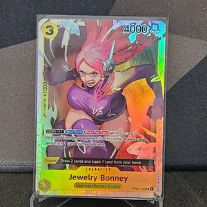Jewelry Bonney OP08-105 SR Two Legends - ONE PIECE Card English - Picture 1 of 3